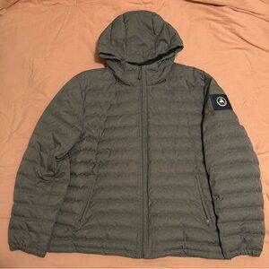 Brooks Brothers Charcoal Puffer Jacket